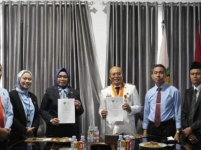 Bupati Gusnan dan Kejari Tandatangani MoU Kesepakatan Penanganan Hukum