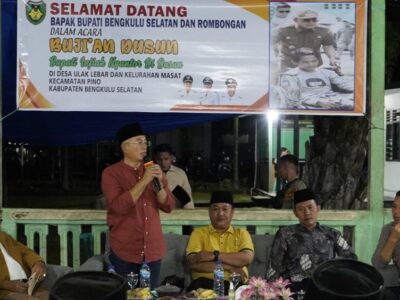Desa Ulak Lebar Lokasi Pertama yang Dipilih Gusnan Selenggarakan Bujik’an Dusun