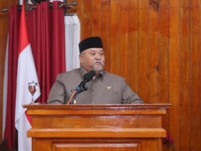 Wabup Rifa’i Tajuddin Sampaikan Dua Rancangan Perda di Rapat Paripurna