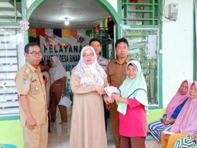 Pemerintah Desa Sinar Jaya Sukses Bagikan BLT Tahap I