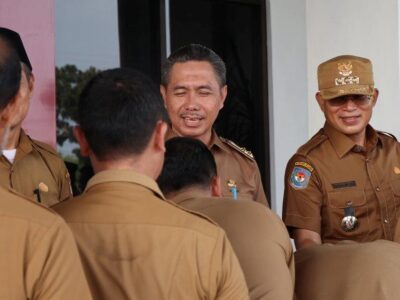 Apel Hari Pertama Usai Libur Idul Fitri, Bupati Gusnan Pesankan Ini