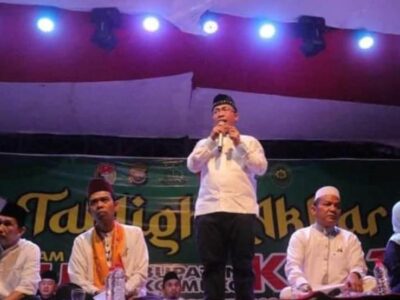 Bupati Sapuan Berharap Tabligh Akbar Jadi Momen Pererat Ukhuwah Islamiyah