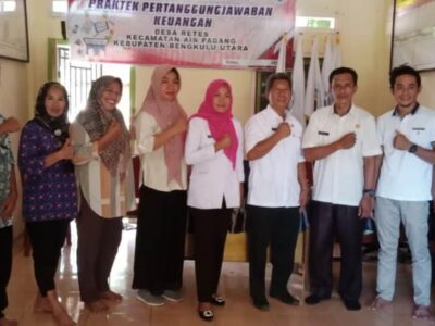 Perangkat Desa Pemdes Retes Ikuti Sosialisasi Pertanggungjawaban Keuangan Desa