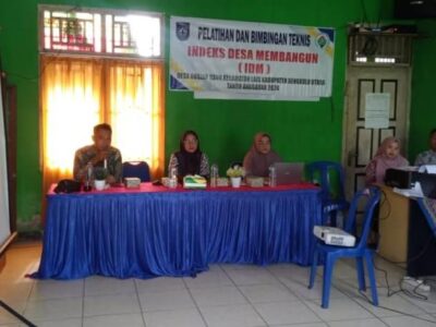 Pemerintah Desa Durian Daun Gelar Acara Pendataan Indeks Desa Membangun