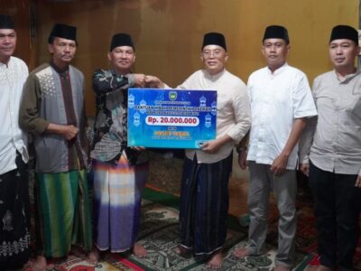 Bupati Gusnan Laksanakan Safari Ramadhan di Desa Lubuk Tapi