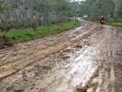Warga Taba Lubuk Puding Urung Nikmati Program 1000 Jalan Mulus