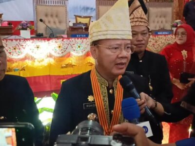 Gubernur Rohidin Hadiri Rapat Paripurna Istimewa HUT ke-21 Kabupaten Seluma