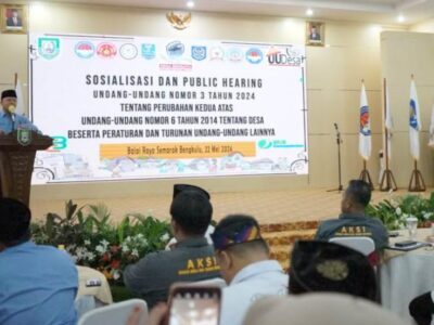 Masa Jabatan Kades Jadi 8 Tahun Sudah Berlaku