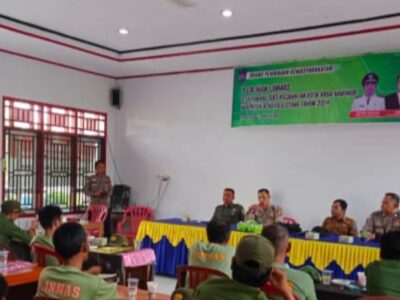 Pemdes Karang Suci Gelar Pelatihan Linmas