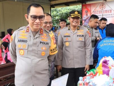 Kapolda Tinjau Bazar UMKM Peringatan Hari Bhayangkara ke-78