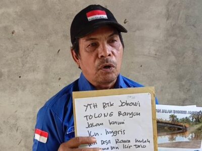 Cerita Jaya Puluhan Tahun Berharap Jalan Inggris Dibangun, Sempat Nekat Temui Jokowi