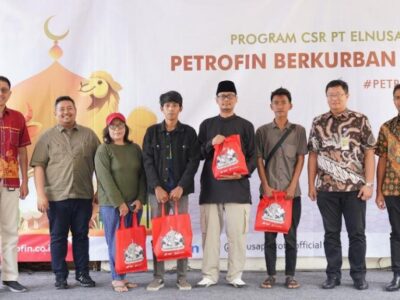 Elnusa Petrofin Bagikan 137 Ekor Hewan Kurban
