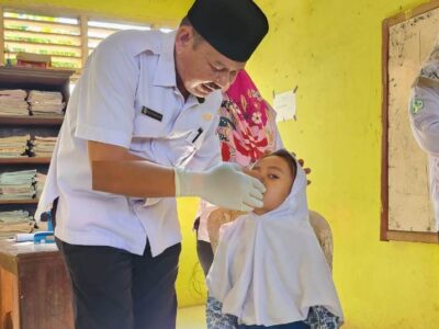 Dinkes Seluma Pastikan Semua Anak Dapat Vaksin Polio di PIN 2024