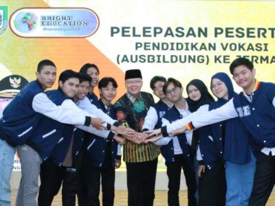 Gubernur Rohidin Lepas 21 Peserta Program Pendidikan Vokasi Tahap 2 ke Jerman