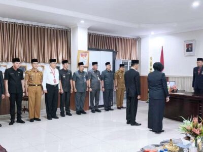 Sekda Isnan Lantik Dua Pejabat Baru Duduki Posisi Strategis