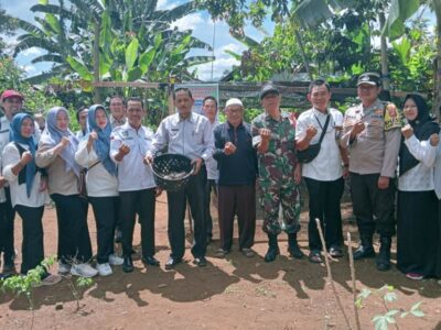 Desa Lubuk Saung Panen Ikan Lele Hasil Program Ketahanan Pangan