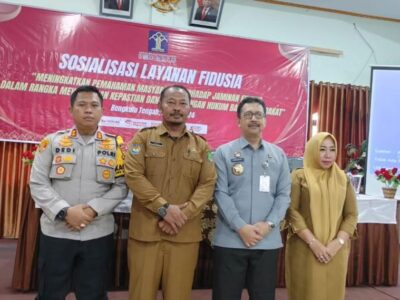 Kanwil Kemenkumham Sosialisasi Layanan Fidusia di Bengkulu Tengah