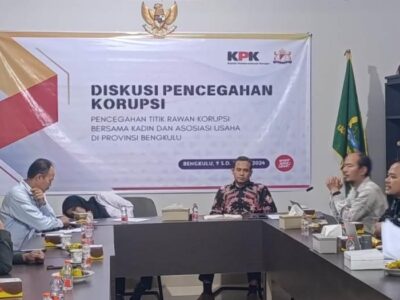Modus Korupsi di E-Katalog Jadi Atensi KPK, Instansi Vertikal di Bengkulu Terindikasi