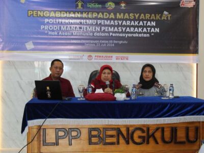 Direktur Politekip Kunjungi Lapas Perempuan Bengkulu