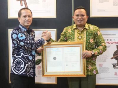 Tenun Bumpak Seluma Resmi Miliki Sertifikat Indikasi Geografis