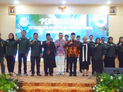 Kukuhkan Yayasan PPHTB, Gubernur Rohidin: Optimalkan Potensi Pesisir dan Hutan