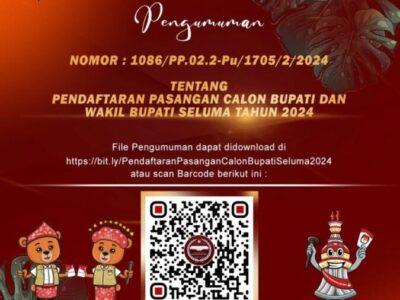 KPU Seluma Umumkan Jadwal dan Persyaratan Pendaftaran Cakada
