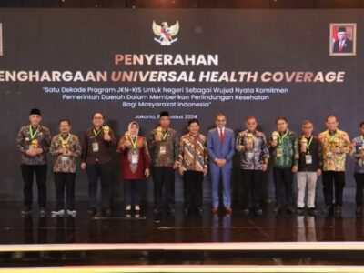 Lebong Kembali Raih Penghargaan UHC Award