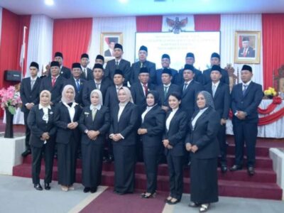 25 Anggota DPRD Lebong Periode 2024-2029 Resmi Dilantik
