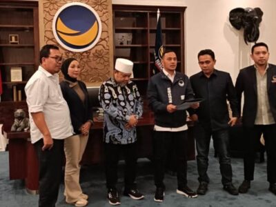 Partai Nasdem Rekomendasikan Helmi-Mian untuk Pilgub Bengkulu