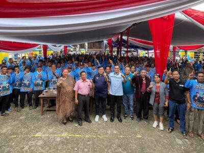 Persiapan Matang Hadapi Pilkada, Paslon Teguh Akui 5000 Anggota Tim Pemenangan Sudah Terbentuk