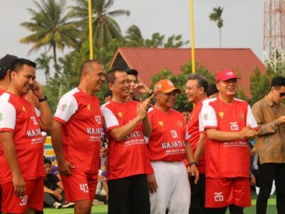 Jalin Sinergi, Kemenkumham Bengkulu Hadiri Pembukaan Turnamen Mini Soccer Kajati Cup 1.0