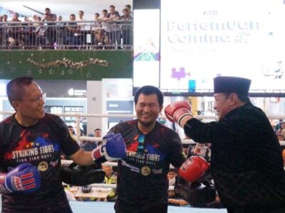 Striking Fight Tibo-tibo Duel Catat Sejarah Olahraga Baru di Bengkulu
