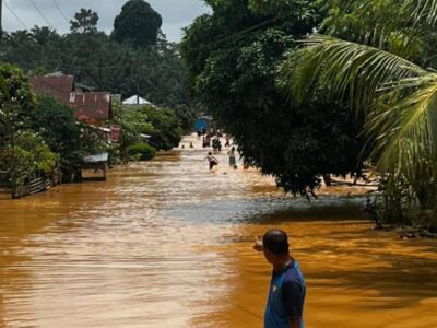 Hujan Lebat Guyur Seluma, Ratusan Rumah Terendam Banjir