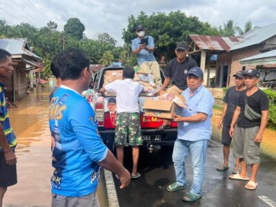 Calon Bupati Seluma Respon Cepat Banjir di Semidang Alas Maras