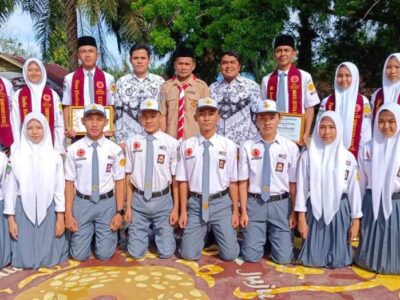 Pelantikan OSIS SMAN 2 Kaur Periode 2024-2025, Ini Pesan Kepsek