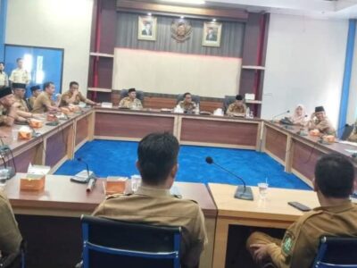 Plt Sekda Lebong Pimpin Rakor Bersama Pemangku Kebijakan