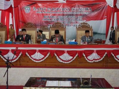 Pengucapan Sumpah dan Janji Pimpinan DPRD Seluma Periode 2024-2029