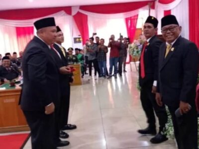 Ketua DPRD Bengkulu Utara Pimpin Paripurna Pembentukan AKD