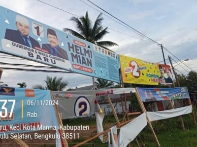 Rusak dan Tumbang, Spek APK Fasilitas KPU Bengkulu Selatan Dipertanyakan