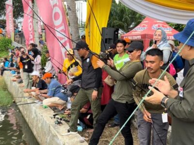 Ribuan Pemancing Ramaikan Mancing Gratis DKP Provinsi Bengkulu