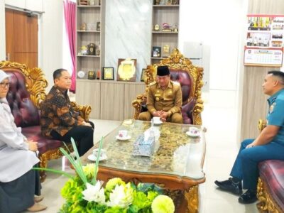 Plt Gubernur Bengkulu Terima Audiensi Komandan Lanal Bengkulu