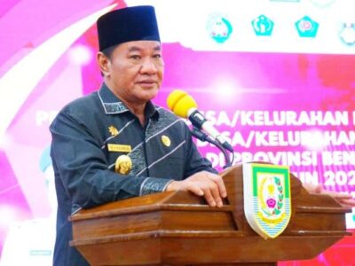 Pemprov Bengkulu dan Kanwil Kemenkumham Kukuhkan 43 Desa Sadar Hukum