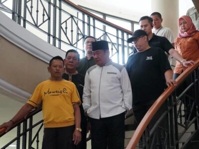 Plt Gubernur Tinjau Mess Pemda Usai Kebakaran