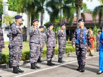 Plt Gubernur Rosjonsyah Sambut Kunjungan Kerja Komandan Lantamal II Padang di Bengkulu