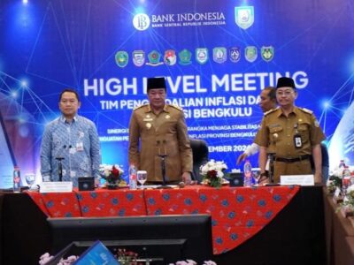 High Level Meeting TPID: Inflasi Melandai, Pertumbuhan Ekonomi Bengkulu Meningkat Signifikan