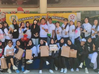 Meriahkan HUT ke-56 Provinsi Bengkulu, APKLI Gelar Senam Sehat