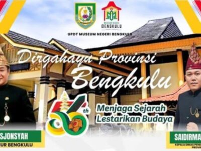 Kepala Museum Bengkulu Ucapkan Selamat Dirgahayu Provinsi Bengkulu ke-56