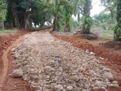 Kelompok Tani “Kita Satu” Bangun Jalan Usaha Tani di Desa Rena Jaya