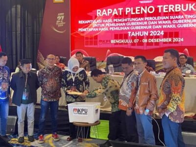 Ini Hasil Akhir Pilgub Bengkulu 2024, Rohidin Masih Unggul di Bengkulu Selatan