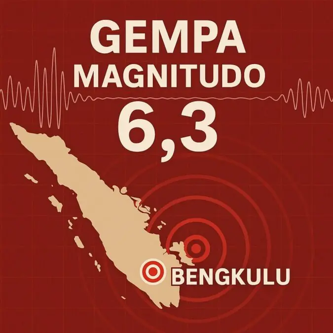 Gempa Bengkulu Indonesia